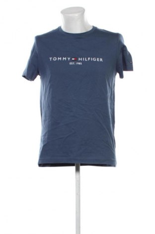 Pánske tričko  Tommy Hilfiger, Veľkosť L, Farba Modrá, Cena  38,95 €, #135215926