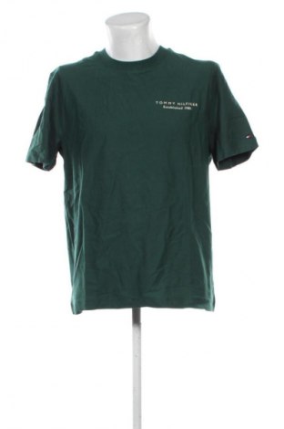 Мъжка тениска Tommy Hilfiger, Размер XL, Цвят Зелен, Цена 42,43 €, #135218195