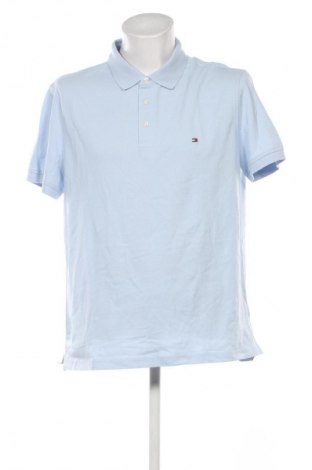 Męski T-shirt Tommy Hilfiger, Rozmiar 3XL, Kolor Niebieski, Cena 361,99 zł