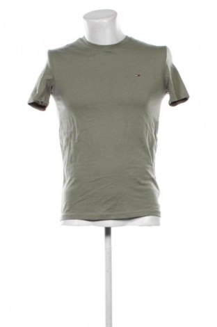 Мъжка тениска Tommy Jeans, Размер S, Цвят Зелен, Цена 26,58 €, #135195323