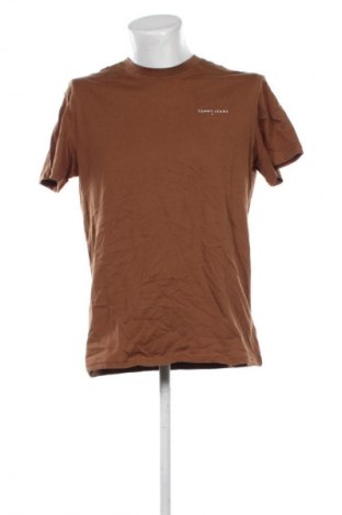 Pánské tričko  Tommy Jeans, Velikost L, Barva Hnědá, Cena  779,00 Kč, #135195598