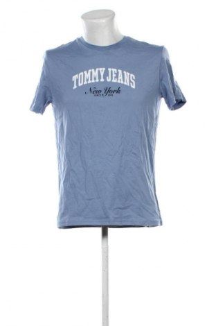 Мъжка тениска Tommy Jeans, Размер M, Цвят Син, Цена 21,47 €, #135196006