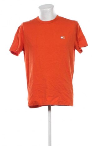 Herren Shirt Tommy Jeans, Größe L, Farbe Orange, Preis 45,99 €