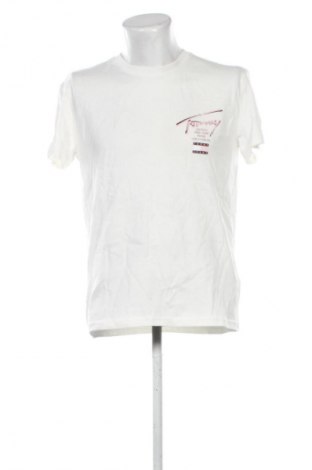 Męski T-shirt Tommy Jeans, Rozmiar M, Kolor Biały, Cena 183,99 zł