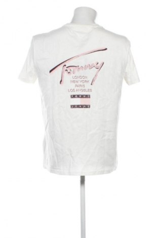 Męski T-shirt Tommy Jeans, Rozmiar M, Kolor Biały, Cena 183,99 zł