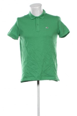 Мъжка тениска Tommy Jeans, Размер S, Цвят Зелен, Цена 61,35 €, #135196145