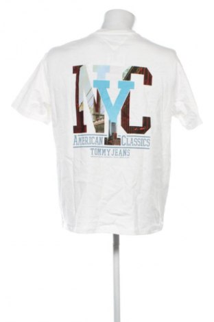 Herren Shirt Tommy Jeans, Größe M, Farbe Weiß, Preis 45,99 €