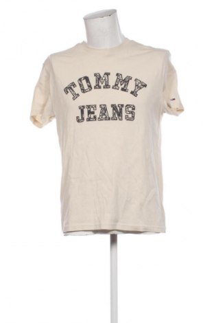 Ανδρικό t-shirt Tommy Jeans, Μέγεθος M, Χρώμα  Μπέζ, Τιμή 50,99 €, #135257606