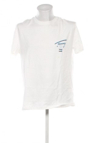 Herren Shirt Tommy Jeans, Größe L, Farbe Weiß, Preis 42,99 €, #135333263