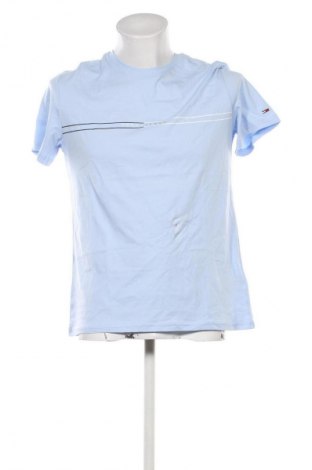 Tricou de bărbați Tommy Jeans, Mărime M, Culoare Albastru, Preț 151,99 Lei