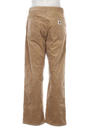 Férfi kordnadrág Carhartt, Méret M, Szín Barna, Ár 19 659 Ft