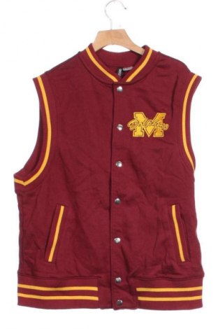 Pánská vesta  H&M Divided, Velikost XS, Barva Červená, Cena  159,00 Kč