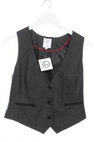 Мъжки елек S.Oliver, Размер XS, Цвят Сив, Цена 6,64 €
