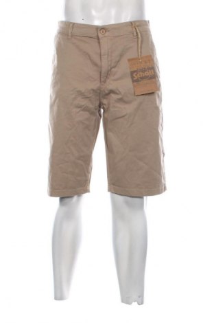 Pantaloni scurți de bărbați Schott, Mărime XL, Culoare Bej, Preț 251,99 Lei