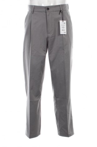 Мъжки панталон Pull&Bear, Размер M, Цвят Сив, Цена 15,33 €