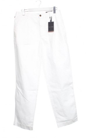 Pantaloni de bărbați Tommy Hilfiger, Mărime S, Culoare Alb, Preț 684,99 Lei