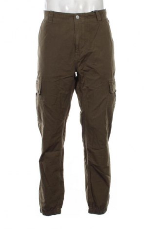 Pantaloni de bărbați Tommy Jeans, Mărime L, Culoare Verde, Preț 529,99 Lei, #135205010
