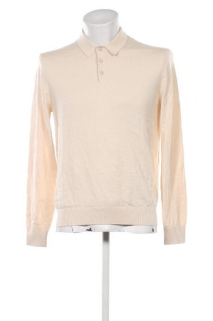 Мъжки пуловер C&A, Размер M, Цвят Бежов, Цена 8,69 €