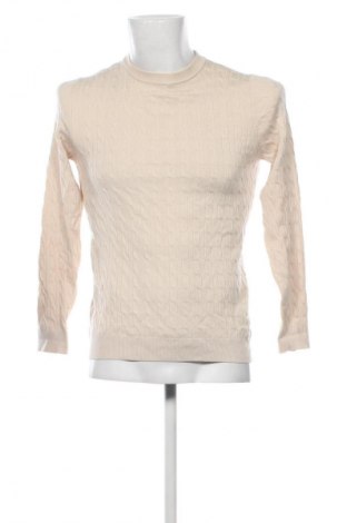 Pánský svetr  Hema, Velikost M, Barva Krémová, Cena  209,00 Kč