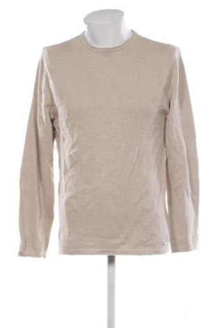 Мъжки пуловер Just Jeans, Размер M, Цвят Бежов, Цена 8,69 €