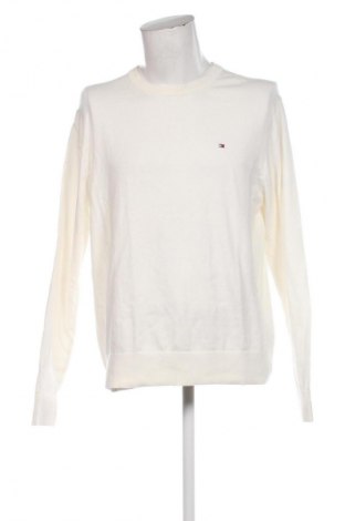 Pulover de bărbați Tommy Hilfiger, Mărime XXL, Culoare Alb, Preț 222,99 Lei