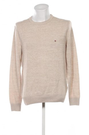Férfi pulóver Tommy Hilfiger, Méret L, Szín Bézs, Ár 23 929 Ft