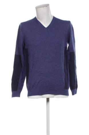 Мъжки пуловер United Colors Of Benetton, Размер L, Цвят Син, Цена 14,31 €