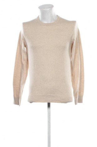 Ανδρικό πουλόβερ WE, Μέγεθος S, Χρώμα  Μπέζ, Τιμή 7,99 €