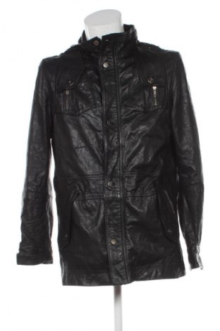 Мъжко кожено яке Blue, Размер M, Цвят Черен, Цена 23,00 €
