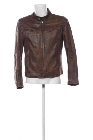 Мъжко кожено яке Gipsy, Размер S, Цвят Кафяв, Цена 76,18 €