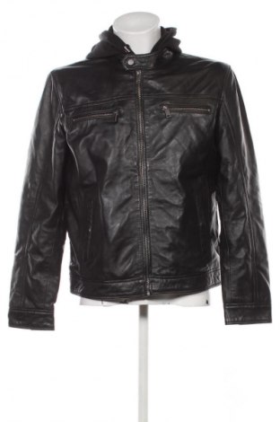 Geacă de piele pentru bărbati Lee Cooper, Mărime L, Culoare Negru, Preț 749,99 Lei