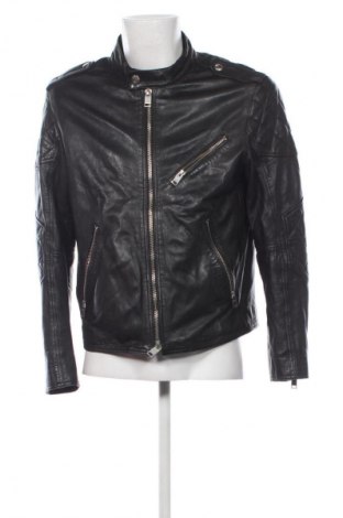 Pánská kožená bunda  Mango, Velikost L, Barva Černá, Cena  857,00 Kč