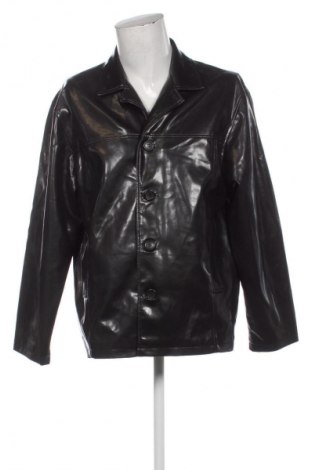 Мъжко кожено яке Unbranded, Размер XL, Цвят Черен, Цена 15,33 €