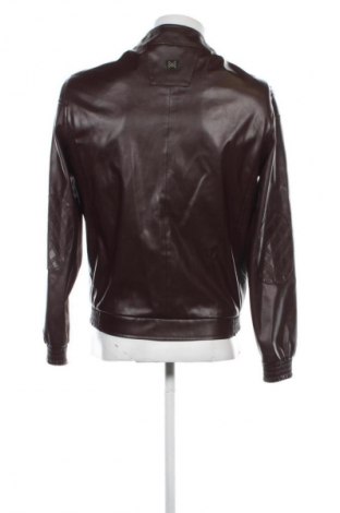 Мъжко кожено яке Unbranded, Размер S, Цвят Кафяв, Цена 25,05 €