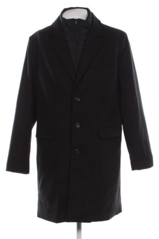 Мъжко палто Pier One, Размер XXL, Цвят Черен, Цена 31,69 €