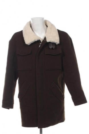 Мъжко палто Zara, Размер L, Цвят Зелен, Цена 30,00 €