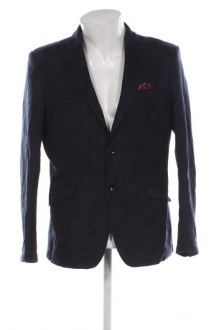 Sacou de bărbați Zara, Mărime L, Culoare Albastru, Preț 102,99 Lei