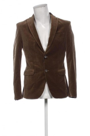 Мъжко сако Zara, Размер M, Цвят Кафяв, Цена 38,66 €