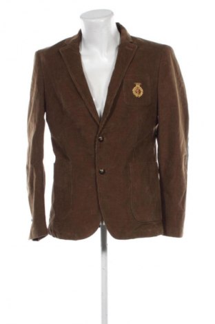 Herren Sakko Zara, Größe L, Farbe Braun, Preis € 16,99