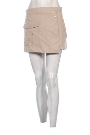 Fustă-pantalon Stradivarius, Mărime M, Culoare Bej, Preț 52,13 Lei