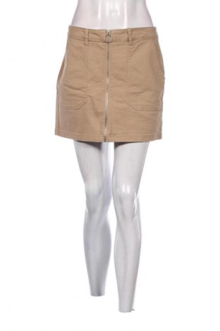 Fustă Pull&Bear, Mărime M, Culoare Bej, Preț 35,99 Lei