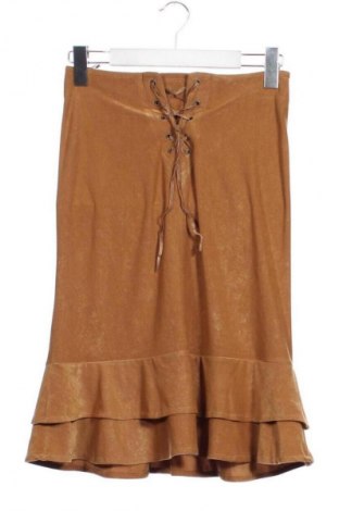 Sukně Unbranded, Velikost XS, Barva Hnědá, Cena  129,00 Kč