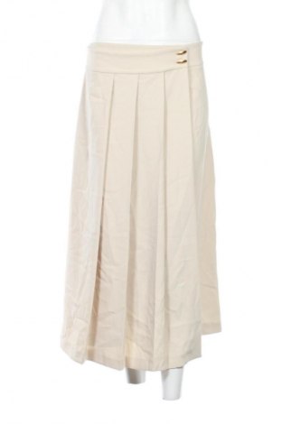 Fustă-pantalon Zara, Mărime L, Culoare Bej, Preț 76,99 Lei