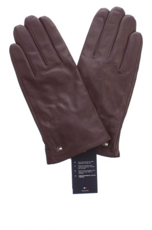Ръкавици Tommy Hilfiger, Цвят Кафяв, Цена 60,33 €