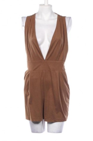 Dámská krátká kombinéza  Boutique De La Femme, Velikost L, Barva Hnědá, Cena  109,00 Kč