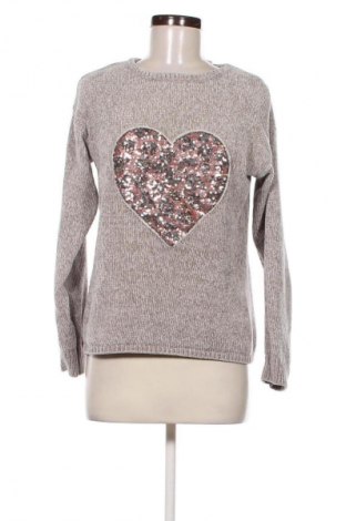 Γυναικείο πουλόβερ Jean Pascale, Μέγεθος M, Χρώμα Γκρί, Τιμή 5,99 €