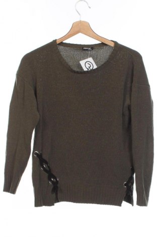 Детски пуловер Pepperts!, Размер 12-13y/ 158-164 см, Цвят Зелен, Цена 2,55 €