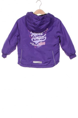 Детско яке за зимни спортове Lupilu, Размер 18-24m/ 86-98 см, Цвят Лилав, Цена 4,60 €