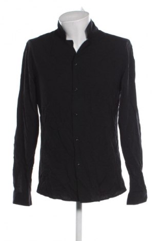Мъжка риза Boohoo, Размер M, Цвят Черен, Цена 24,03 €, #130391736
