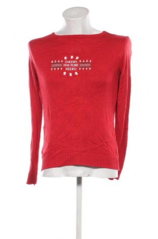 Męski sweter X-Mail, Rozmiar S, Kolor Czerwony, Cena 111,99 zł, #130750835